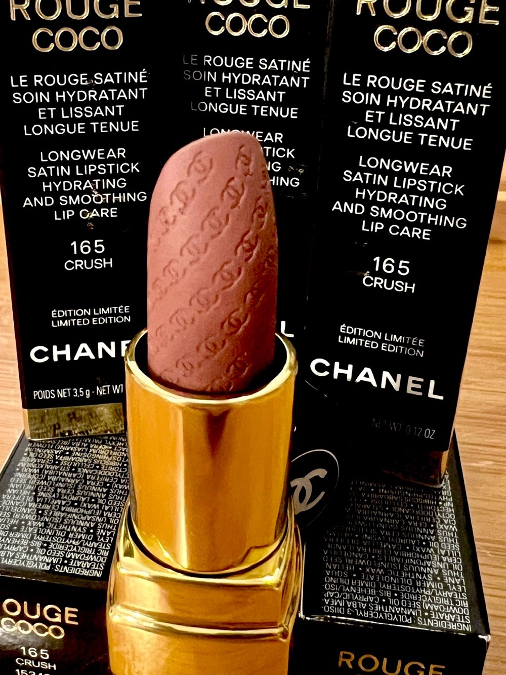 Chanel Rouge Coco Limited Edition Lipstick in Crush 165